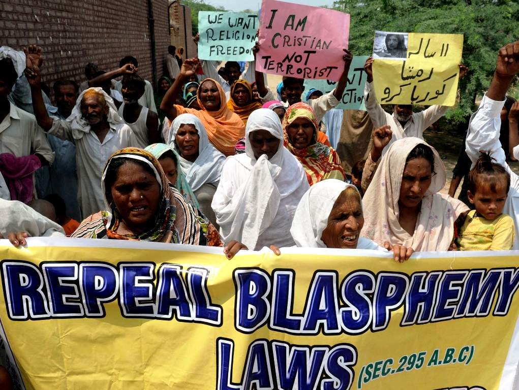 blasphemy law protection to christians law amendment demanded