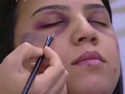 your husband beat you up no worries now you can cover it up with makeup your husband beat you up no worries now you can cover it up with makeup