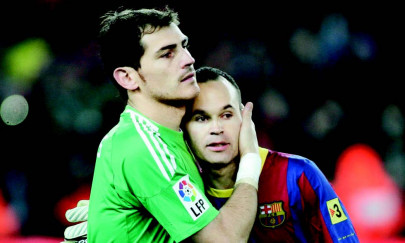 football iniesta sidelined for up to two weeks