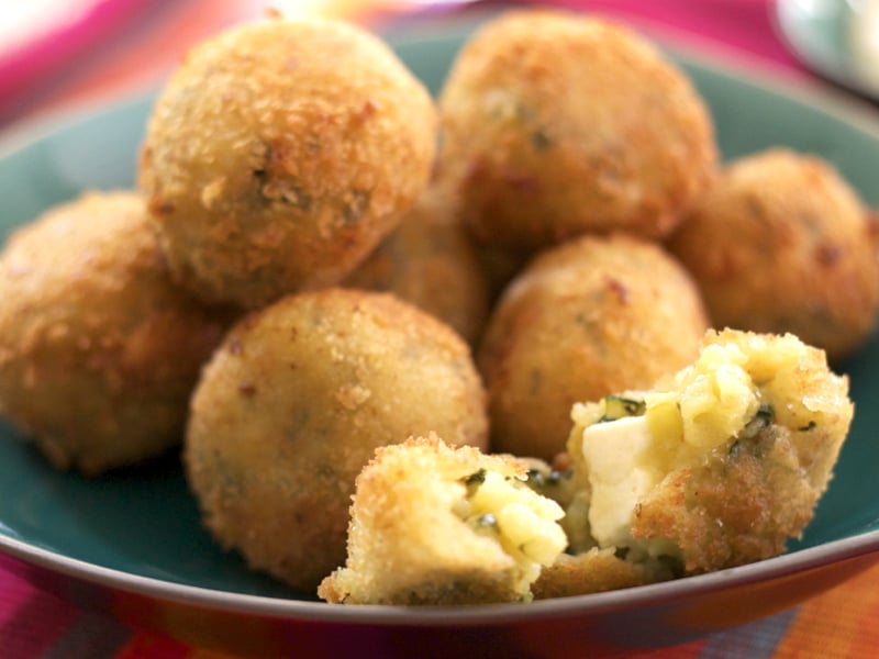 recipe palak paneer saffron arancini