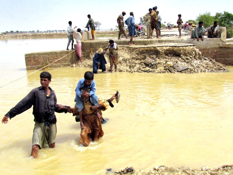 flood relief sindh gets priority over worst hit balochistan