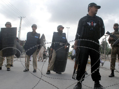 demonstrations against sacrilegious film one killed three injured in k p