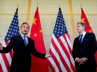 us chinese foreign ministers hold first in person talks since october