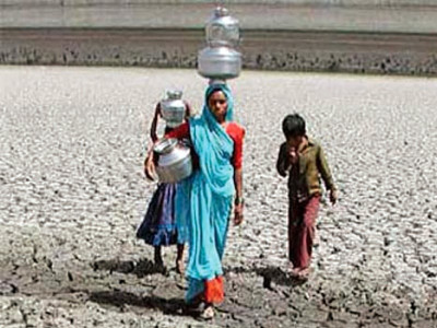 water shortage can lead to economic collapse