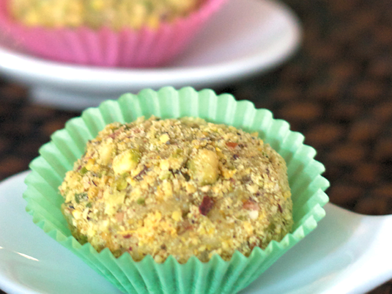 recipe pistachio lemon sea salt barfi