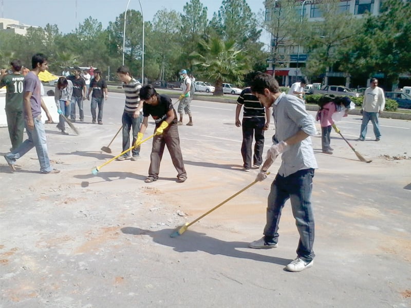 project cleanup for peace youth take charge of streets as agents of change