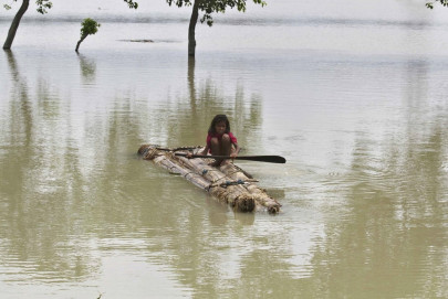 million displaced by floods in india officials