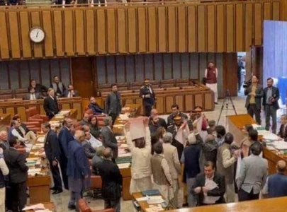 senate passes key bill after pti pml n clash