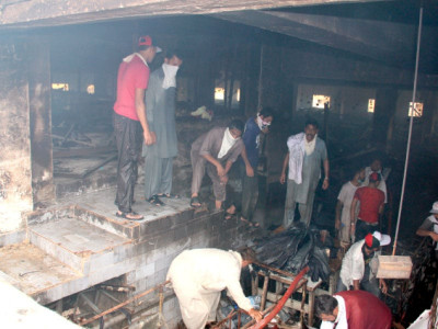 baldia factory fire short circuit may have caused the fire says fire brigade baldia factory fire short circuit may have caused the fire says fire brigade