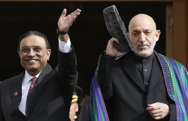 new york summit zardari karzai and cameron discuss afghan endgame