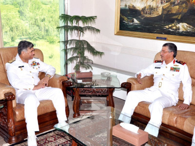 maritime ties naval chief meets kuwaiti counterpart