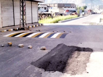 repair and maintenance gilgit gets a facelift before pm s maiden visit