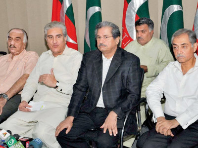 highlighting drone destruction pti outlines route of waziristan march