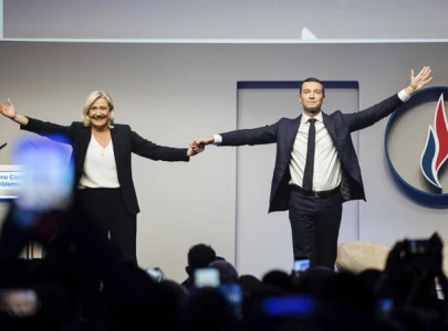 french election le pen claims power within reach as mbappe urges voters to oppose her party french election le pen claims power within reach as mbappe urges voters to oppose her party
