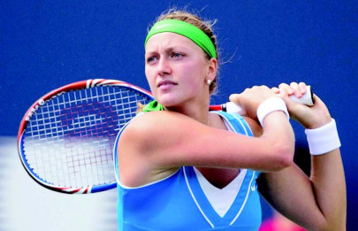 tennis kvitova crashes out in beijing