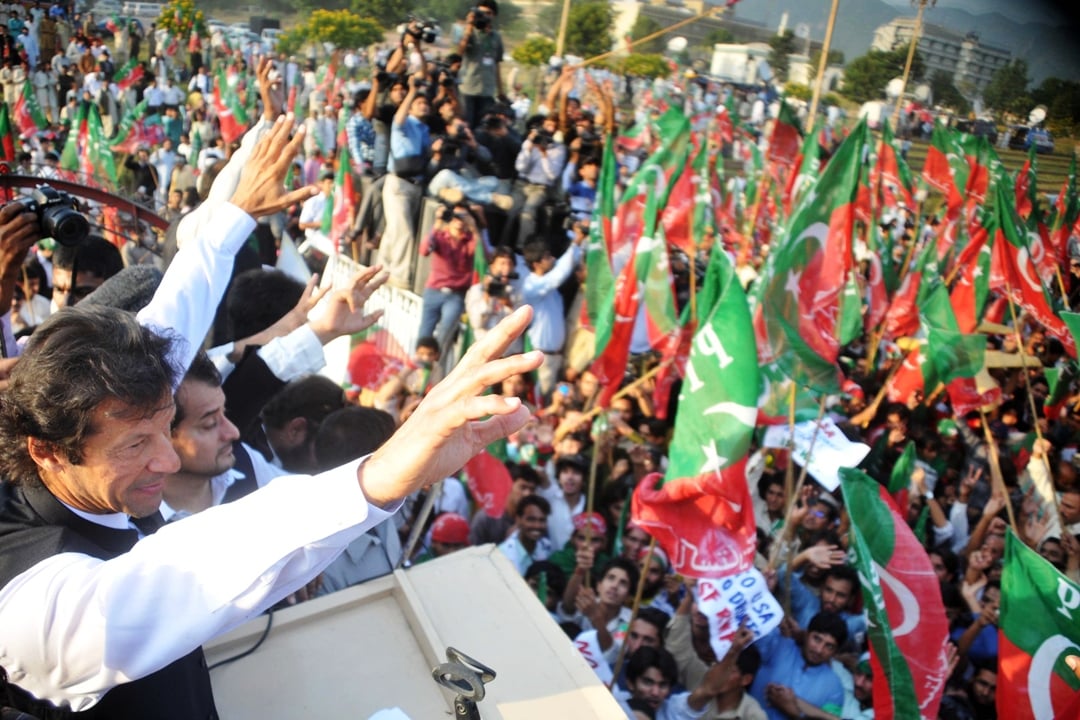 pakistani taliban deny offering protection to pti peace march