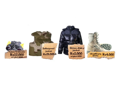 stolen goods equipment for nato forces sells at quarter the price