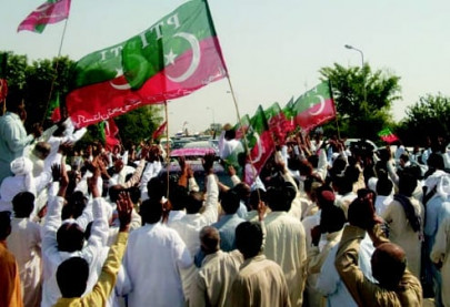 pti peace march fears dissipate as rally gathers momentum