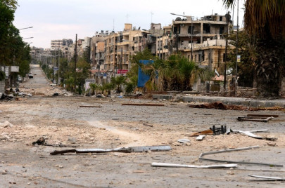 syria army pounds aleppo clashes with rebels ngo