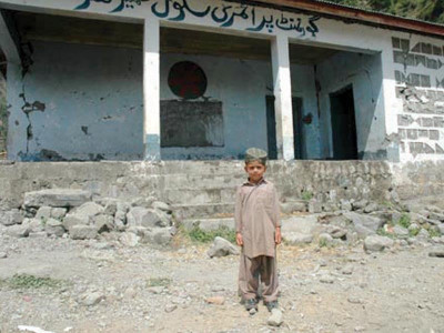no bricks in the wall 64 of schools in ajk are still heaps of rubble
