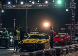 hit the brakes and let it slide