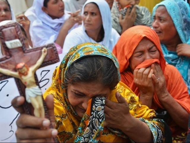 pakistan ranks fourth on the list of the 50 countries where persecution is worst for christians photo afp