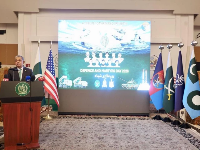 embassy of pakistan in washington dc hosts a ceremony to observe pakistan s defence and martyrs day photo via embassy x account embassy of pakistan in washington dc hosts a ceremony to observe pakistan s defence and martyrs day photo via embassy x account