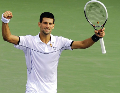 djokovic power show seals shanghai final slot
