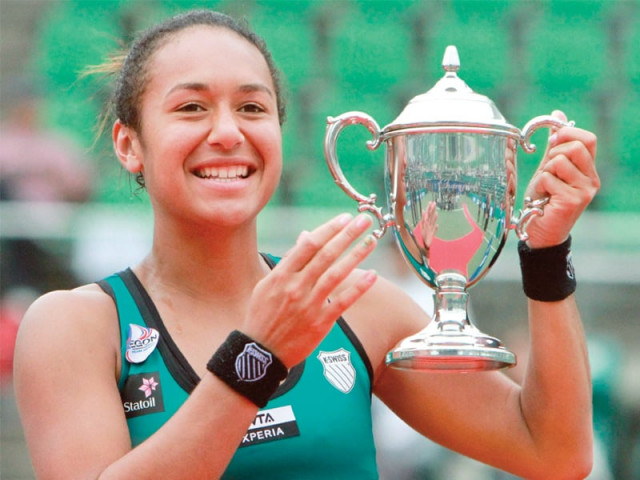 tennis watson wins first wta title