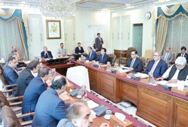prime minister shehbaz sharif chairs a meeting on the gemstone sector in the federal capital photo app