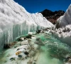 glacier melting raises flood landslide fears
