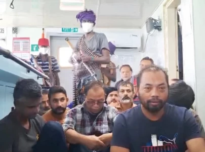 govt steps up bid to free crew held hostage by somali pirates