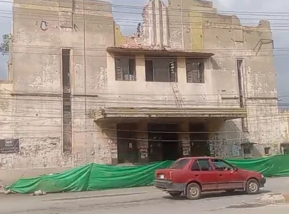 three booked in nishat cinema land grab