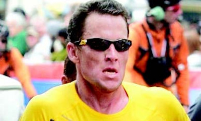 cycling armstrong paid motorcyclist to deliver