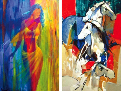 staying close to their forte three seasoned artists explore abstraction staying close to their forte three seasoned artists explore abstraction