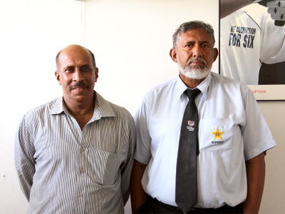 cricket when tauseef met ilyas