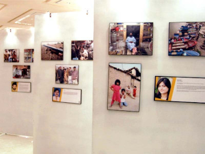 photo exhibit capturing stories of courage promise and hope