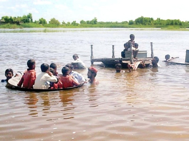 unless the flood tax is collected sindh s rehabilitation might ebb away