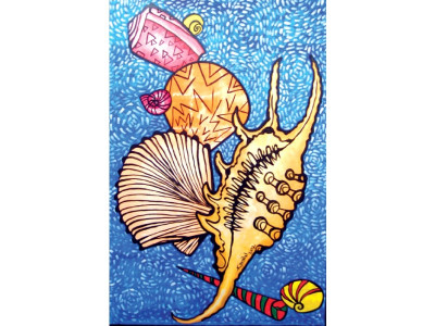 art exhibition knowing your intuition with bold designs abstract colours