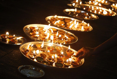 religious rites city government to celebrate diwali