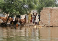 residents stand at their partially submerged house as they wait to evacuate a flooded area following monsoon rains and rising water levels of the chenab river in jalalpur pirwala punjab photo reuters residents stand at their partially submerged house as they wait to evacuate a flooded area following monsoon rains and rising water levels of the chenab river in jalalpur pirwala punjab photo reuters