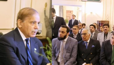 prime minister shehbaz sharif addresses overseas pakistanis based in uk on september 28 photo pid