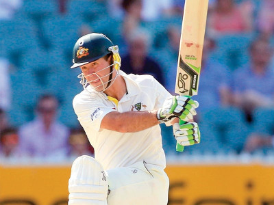 cricket ponting warms up with unbeaten 162