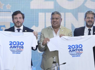 argentina chile uruguay paraguay launch wc2030 bid argentina chile uruguay paraguay launch wc2030 bid
