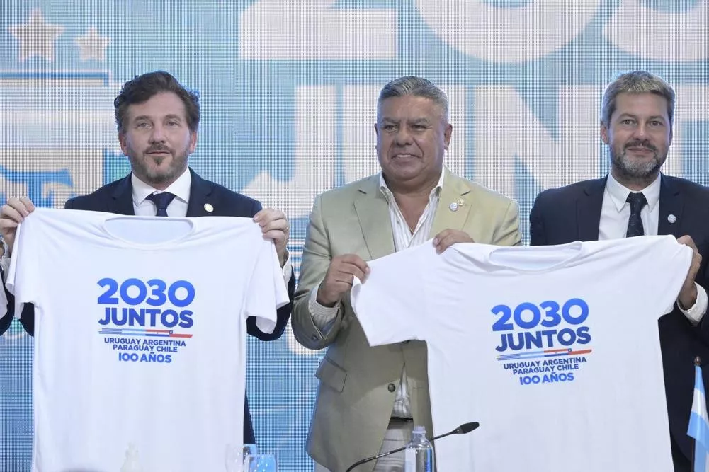 argentina chile uruguay paraguay launch wc2030 bid argentina chile uruguay paraguay launch wc2030 bid