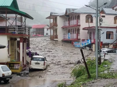 cloudburst triggers devastation in g b