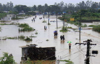 death toll in south india floods rises to 45 officials