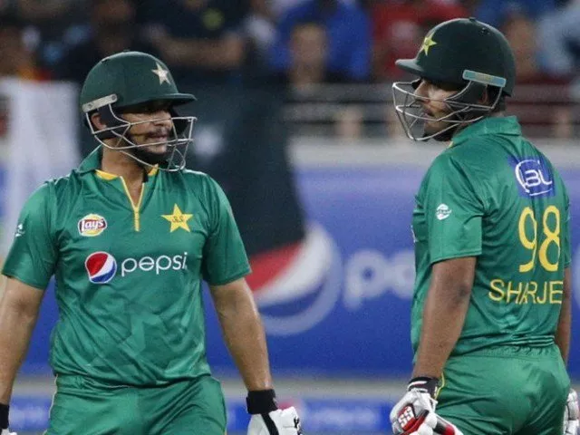 as is now common knowledge sharjeel khan and khalif latif are already in hot water photo afp as is now common knowledge sharjeel khan and khalif latif are already in hot water photo afp