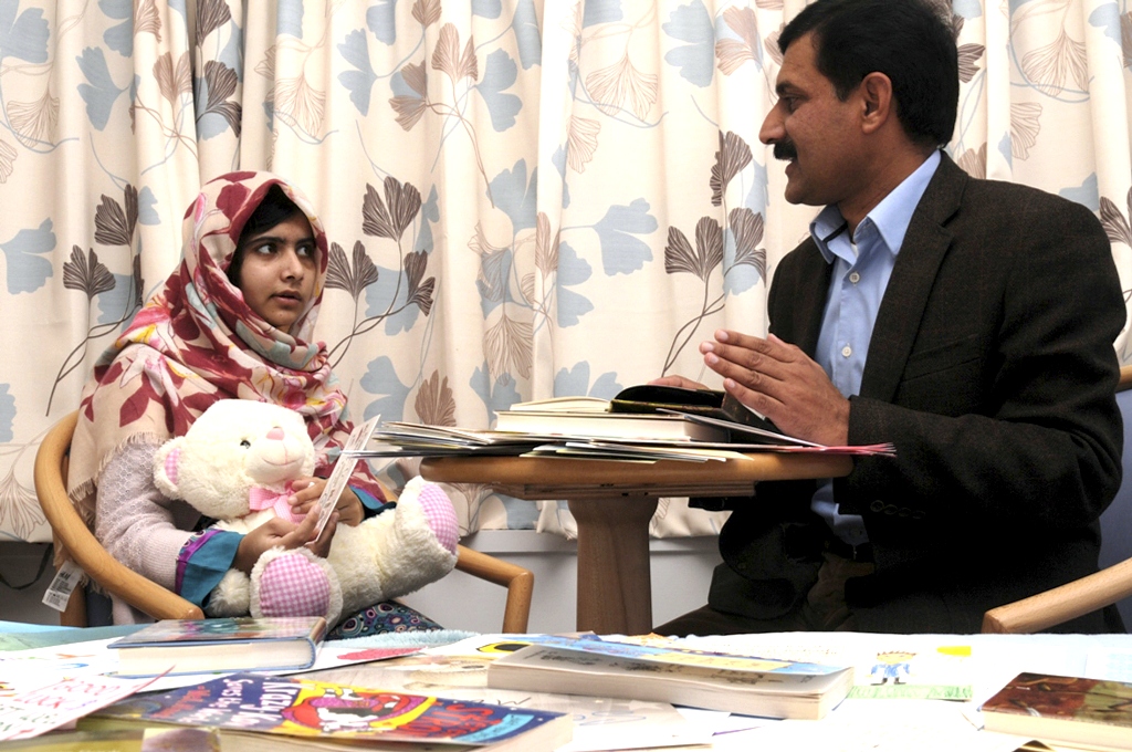 malala grateful for global support