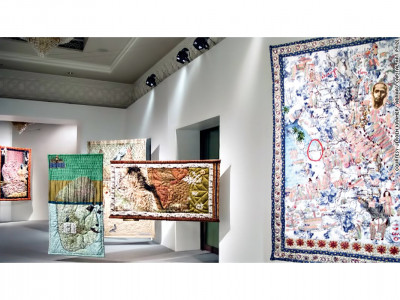 art prize recipients curator talk about producing collaborative art